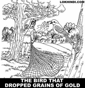 Good Moral Stories The Bird that Dropped Grains Of Gold