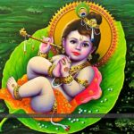 Cute Child Lord Krishna Wallpaper