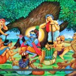 lord Krishna playing flute HD Images