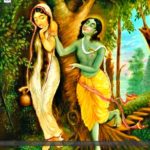 radha krishna love painting images