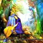 radha krishna love story picture