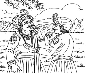 Birbal talking About fools