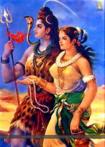 Lord Shiva with Parvathi Pic