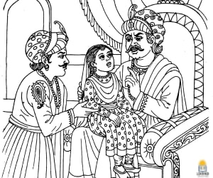 The daughter of birbal